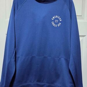 American Eagle Flex blue lightweight hoodie Women's Large
